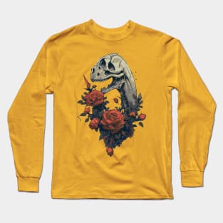 Dinosaur skull Long Sleeve T-Shirt